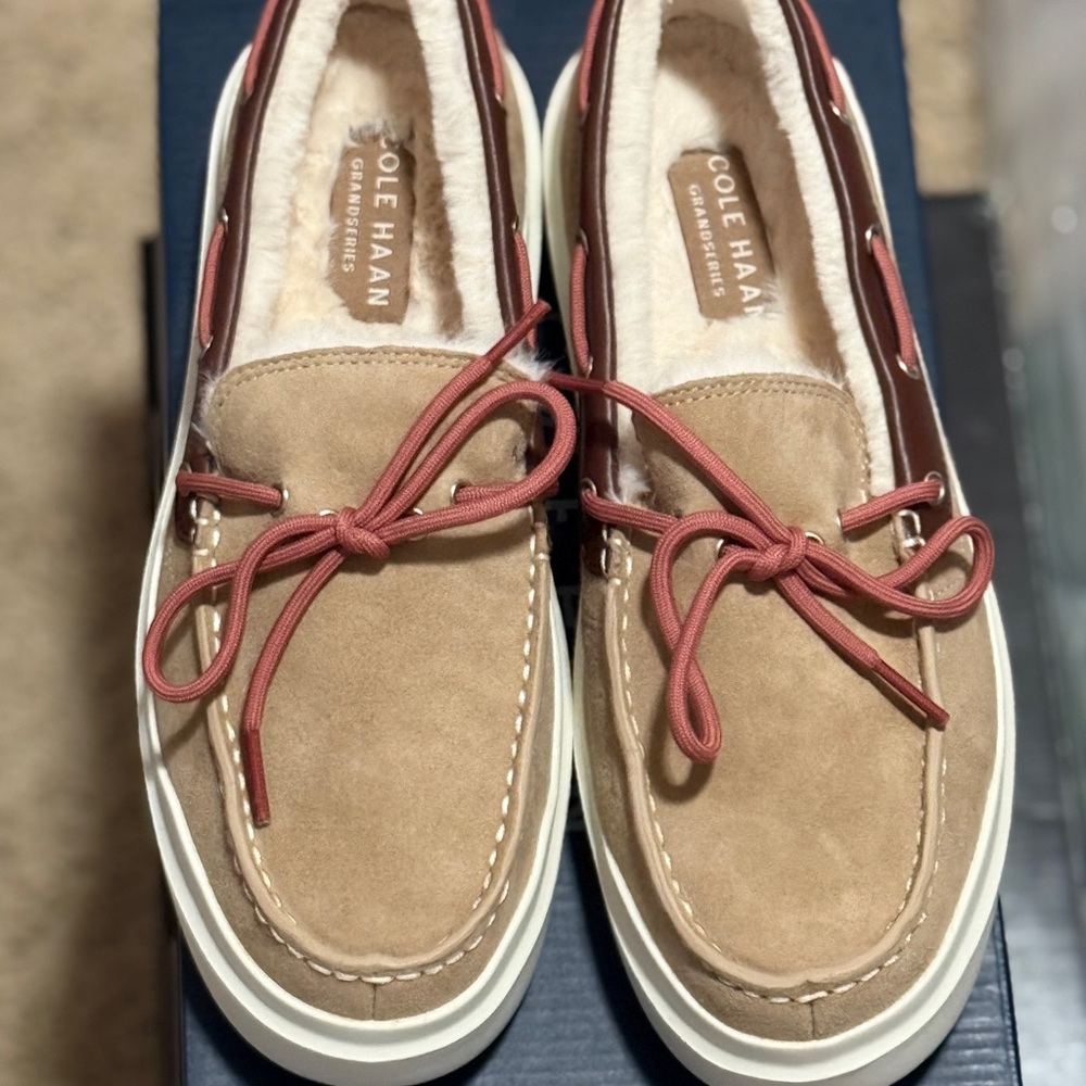Brand new with box Cole Haan moccasin shoes